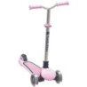 YVOLUTION TROTTINETTE AIR ROSE 3 ROUE LUMINEUSE