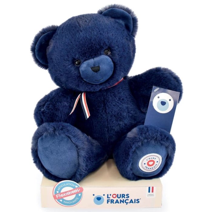 L OURS FRANCAIS 35CM BLEUES SIDJ FR8048