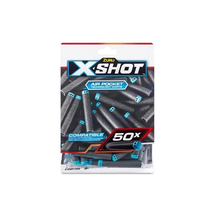 SACHET 50 X SHOT EXCEL DART ZURU 36588