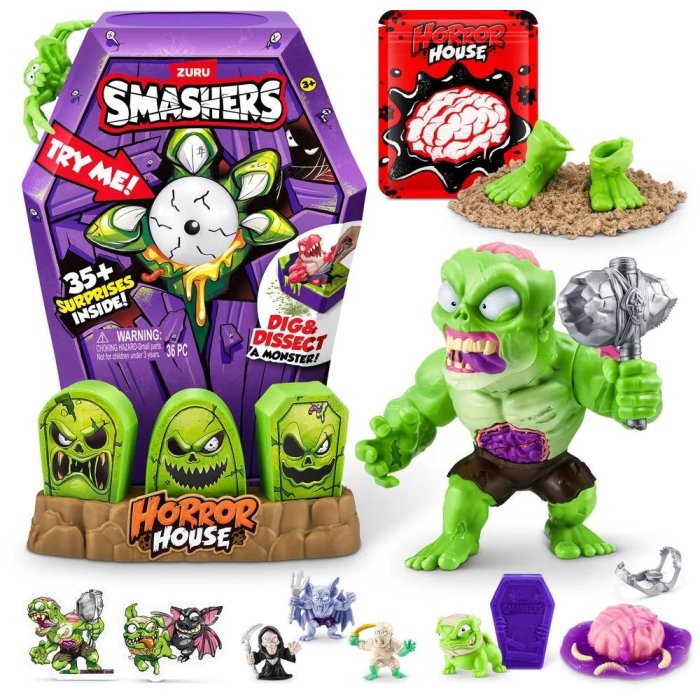 SMASHER HORROR HOUSE LARGE ZURU 74124