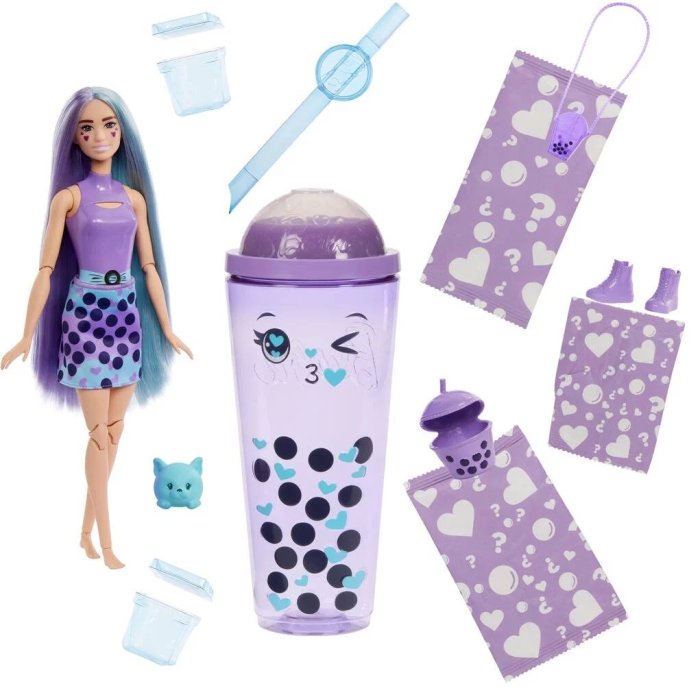 BARBIE POP REVEAL BUBBLE LAIT SCPC HTJ19