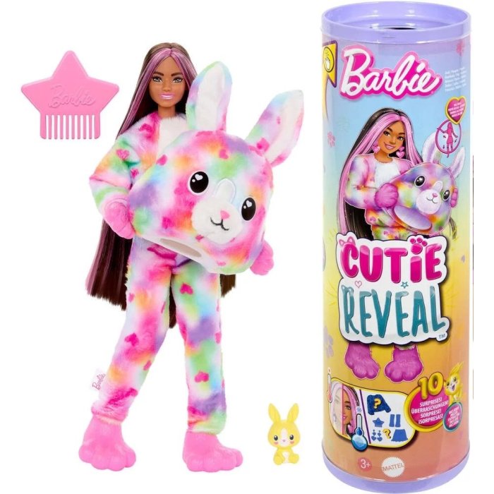 BARBIE CUTIE REVEAL LAPIN SCPC HRK38