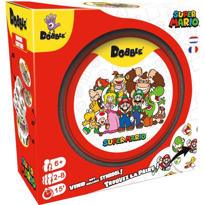 DOBBLE SUPER MARIO ASMODEE DOSBSM