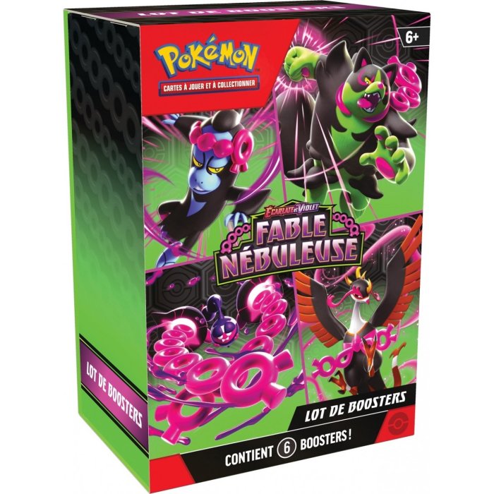 POKEMON BNEDLE 6 BOOSTER ASMODEE POEV656B