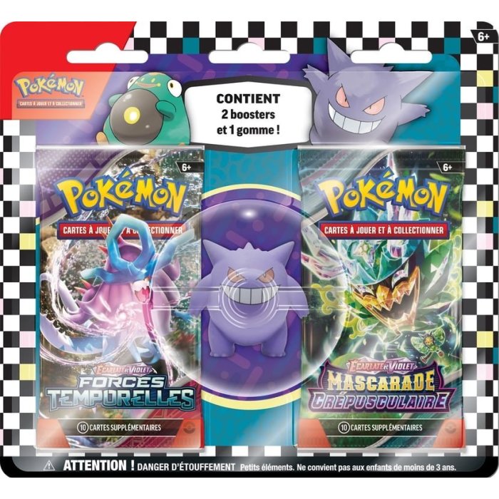 POKEMON BLISTER GOMME RENTREE DES CLASSES ASMODEE