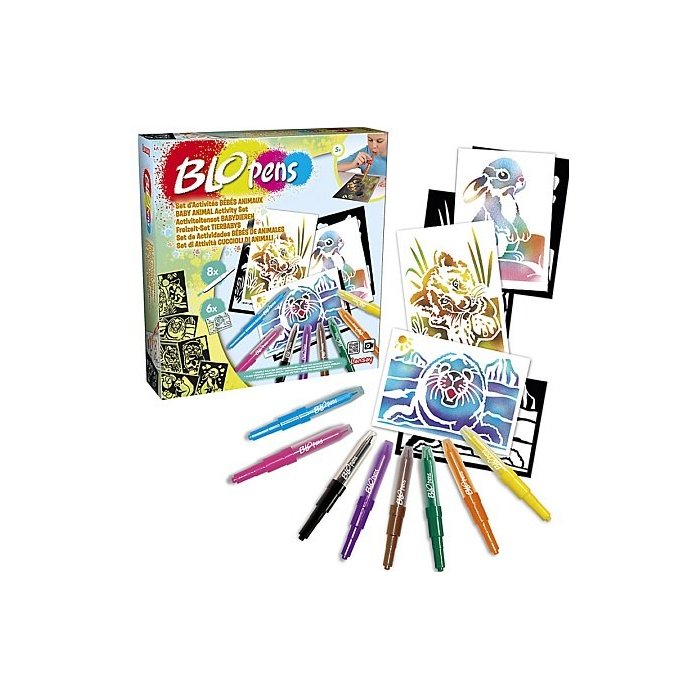 BLOPENS SET D ACT BEBE ANIMAUX LANSAY 23549