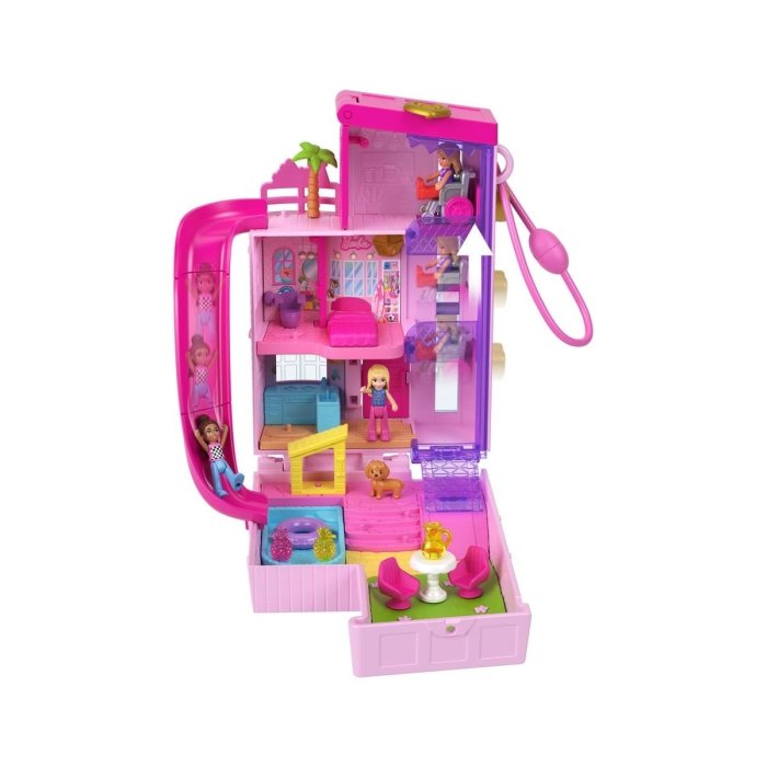 POLLY POKET BARBIE COFFRET MAISON SCPC HWP11