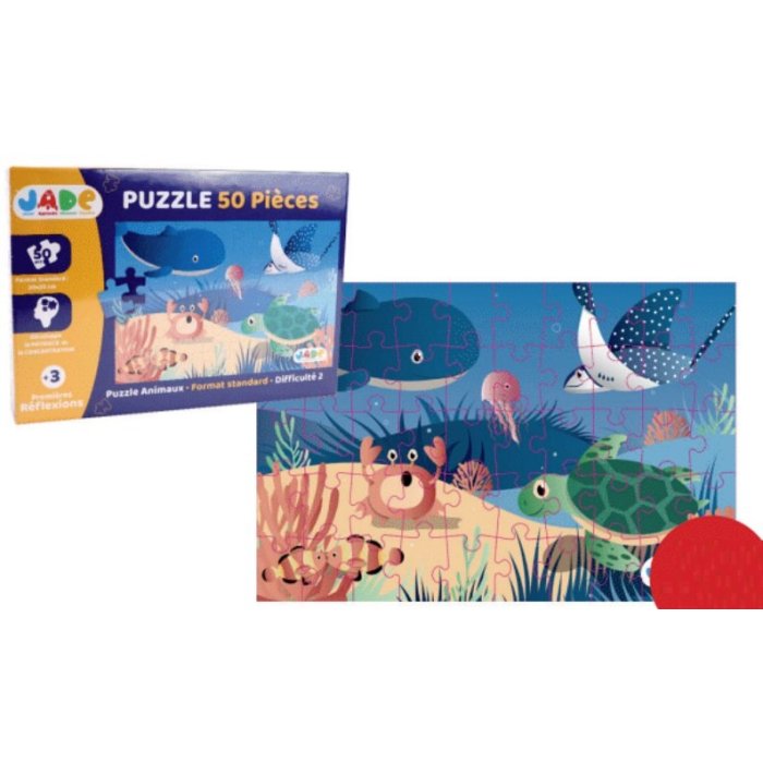 PUZZLE 50 PCS LES ANIMAUX MGM 053315