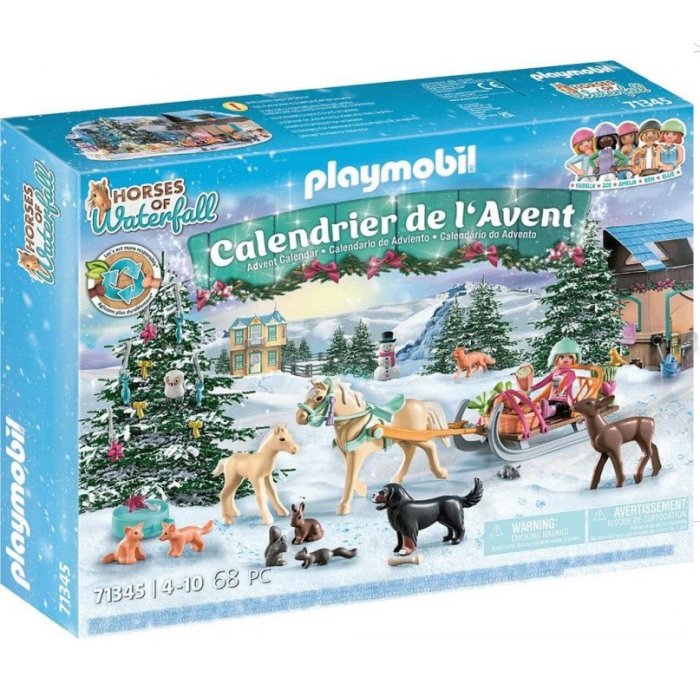 CALENDRIER DE L AVENT ESQUESTRE PLAYMOBIL 71345