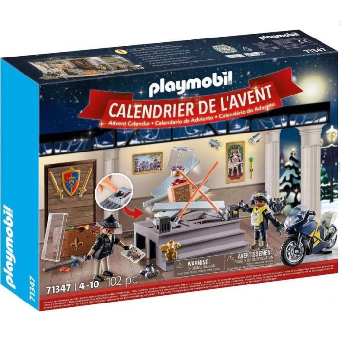 CALENDRIER DE L AVENT POLICE PLAYMOBIL 71347