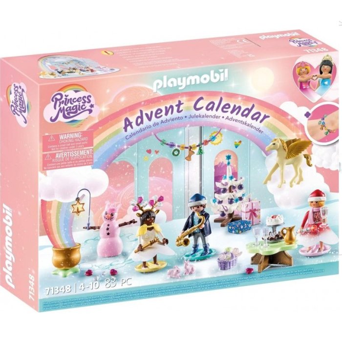 CALENDRIER D EL AVENT ARC EN CIEL PLAYMOBIL 71348