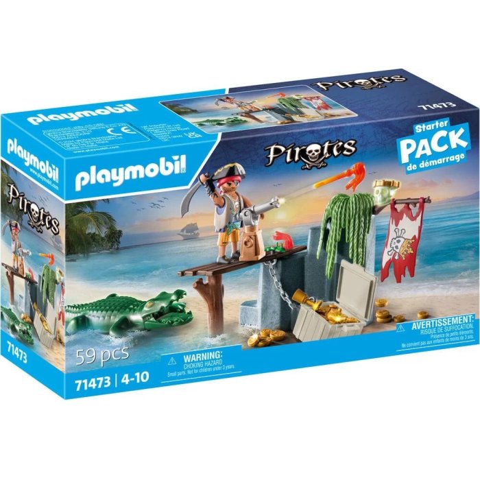 STARTER PACK PIRATE AVEC ALLIGATOR PLAYMOBIL