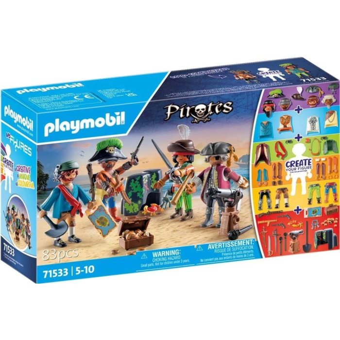 MY FIGURES PIRATES PLAYMOBIL 71533