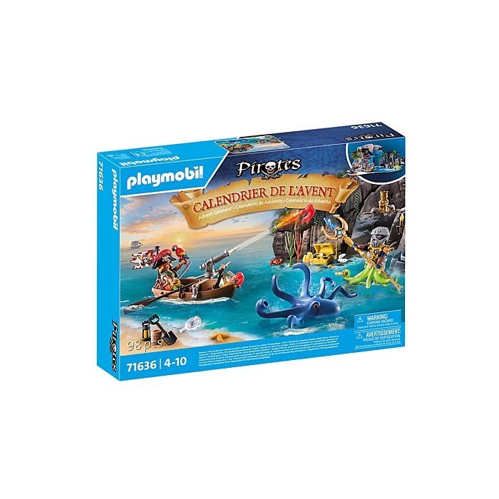 CALENDREIER DE L AVENT PIRATES PLAYMOBIL 71636