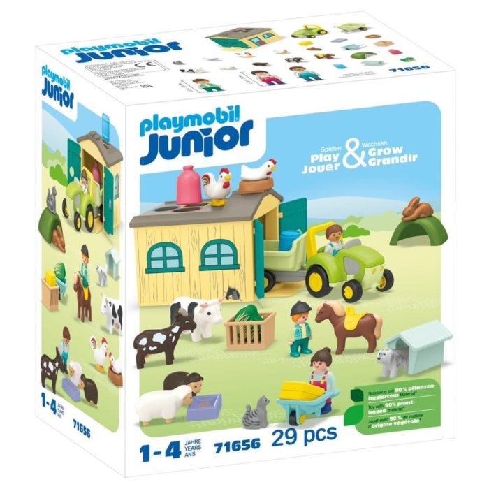 JUNIOR AVENTURE A LA FERME PLAYMOBIL 71656