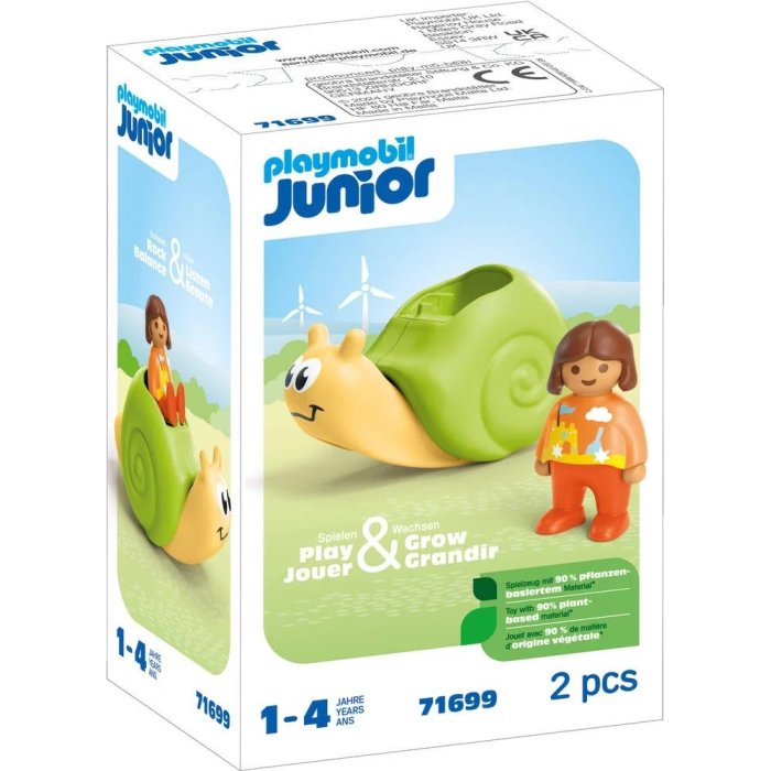 JUNIOR ENFANT AVEC ESCARGOT PLAYMOBIL 71699