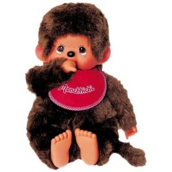 MONCHHICHI GARCON BAVOIR 45CM BANDAI 25541